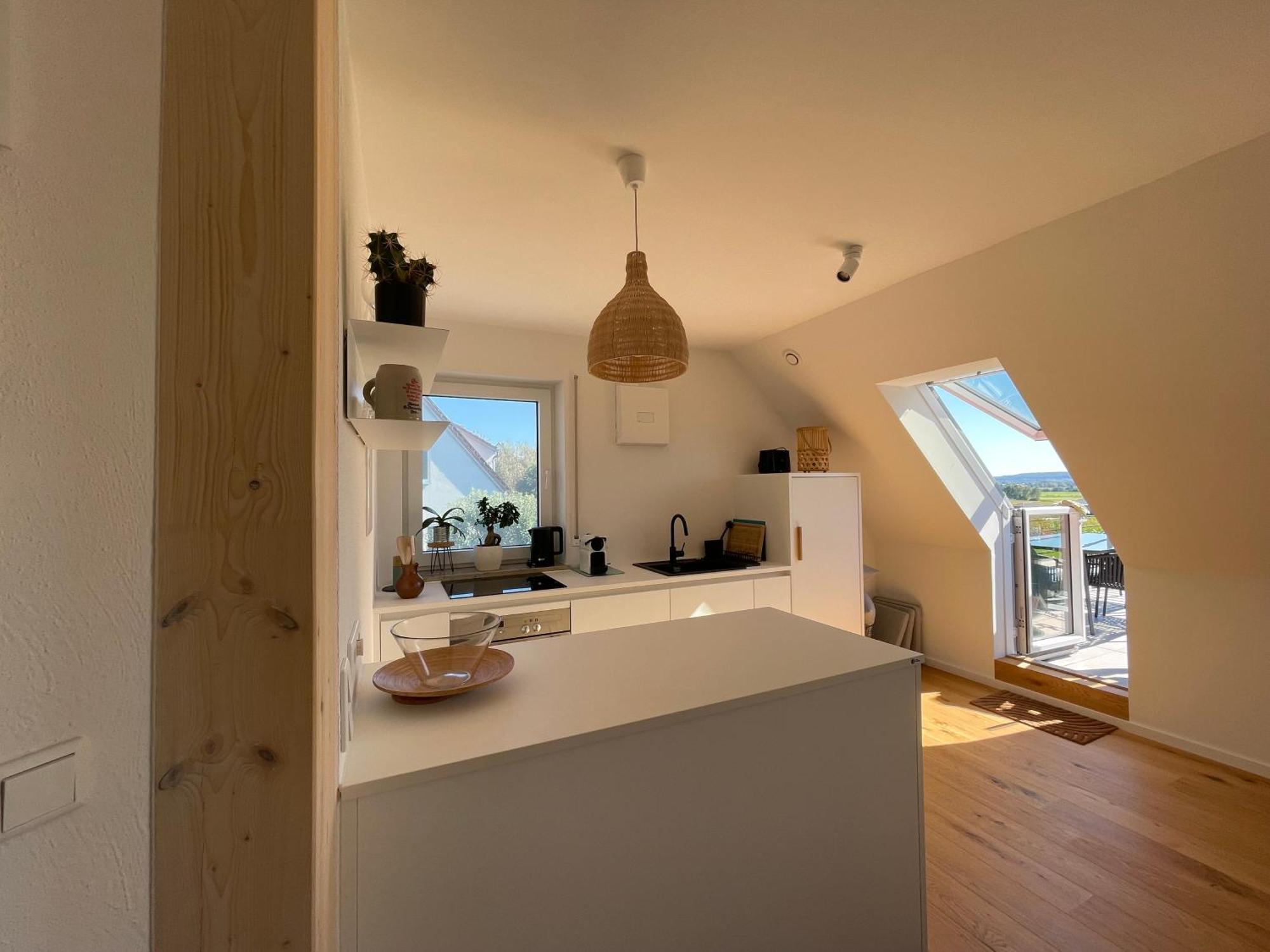 Tolle Maisonette Wohnung Mit Seeblick - Ferienwohnung Seeliebe Buchelberg Exterior photo